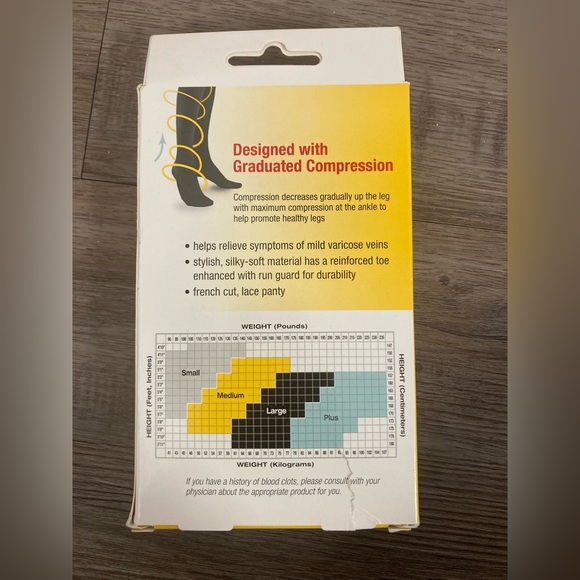 Futuro Ultra Sheer Mild Compression Pantyhose NWT Large Nude - Picture 2 of 4